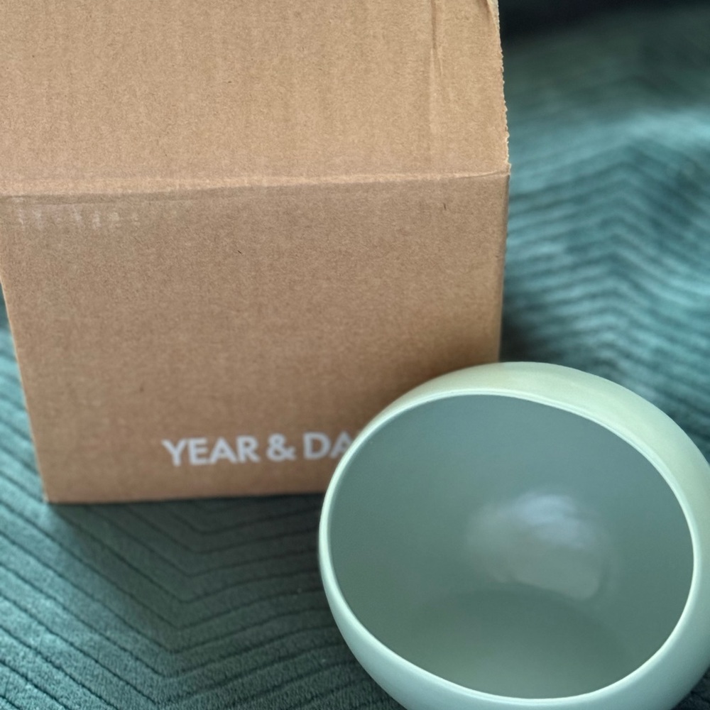 Sage Green Food Storage Bowl